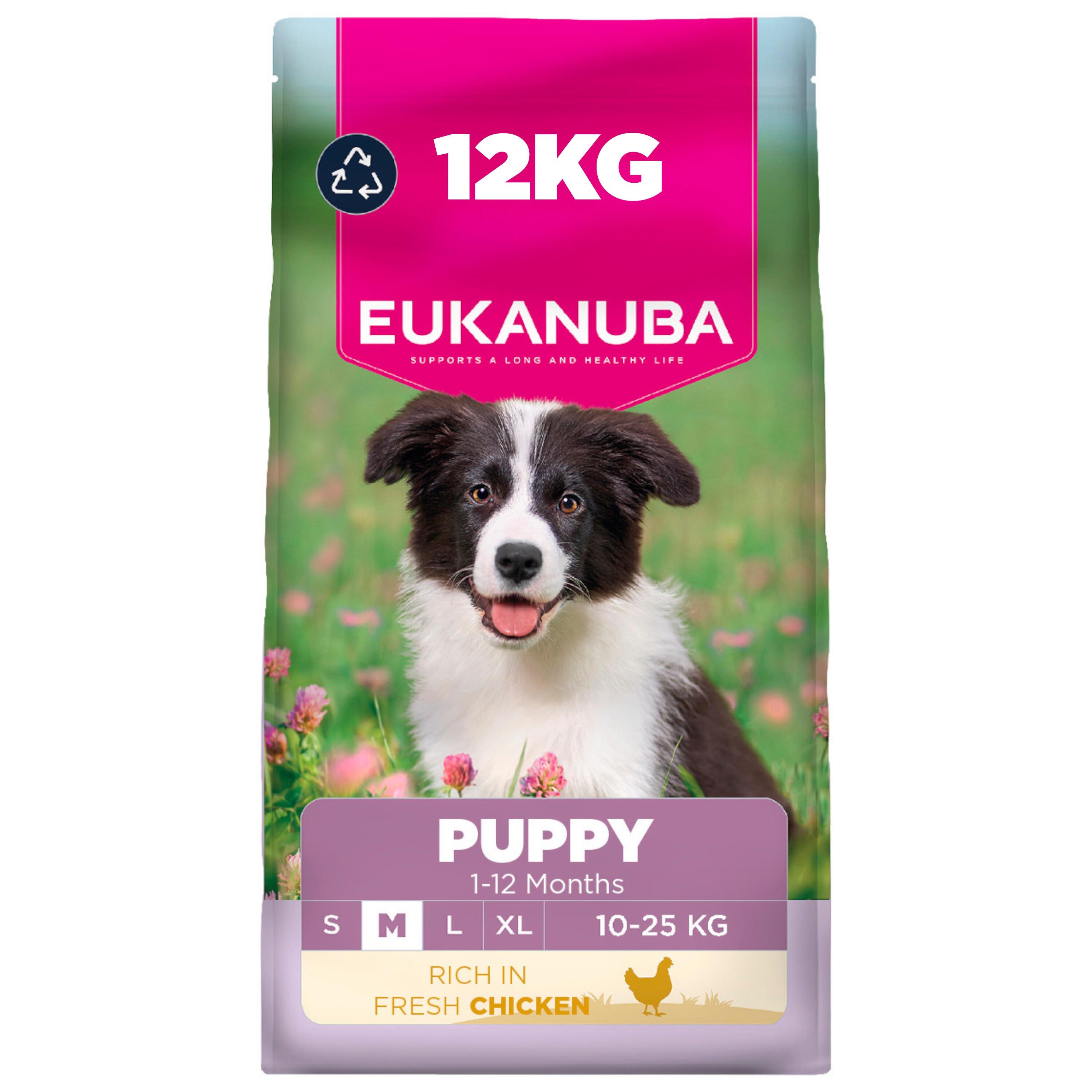 Eukanuba Puppy Medium Breed - Chicken 12kg