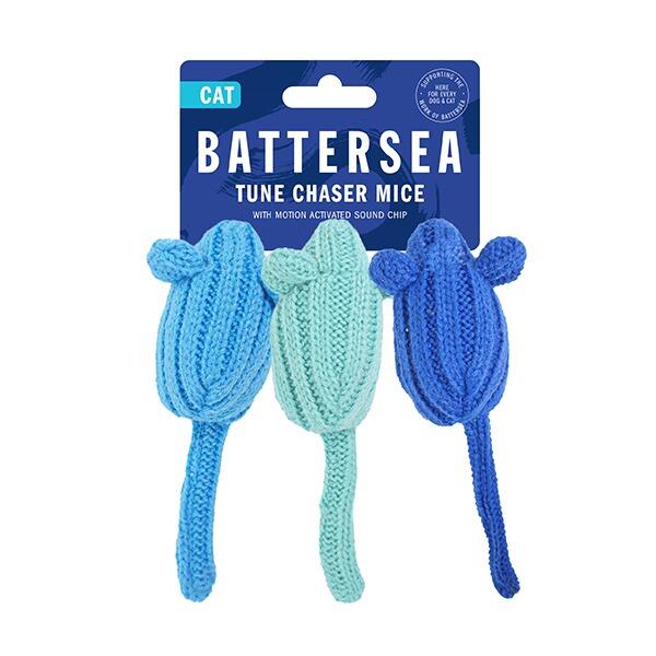 Battersea Tune Chaser Mice Cat Toy