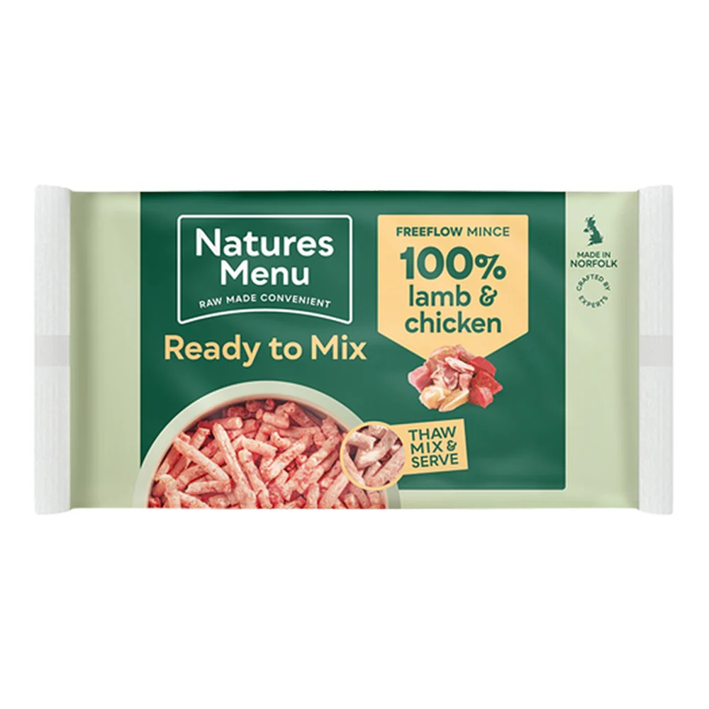ature's Menu Freeflow Mince - Lamb & Chicken 2kg