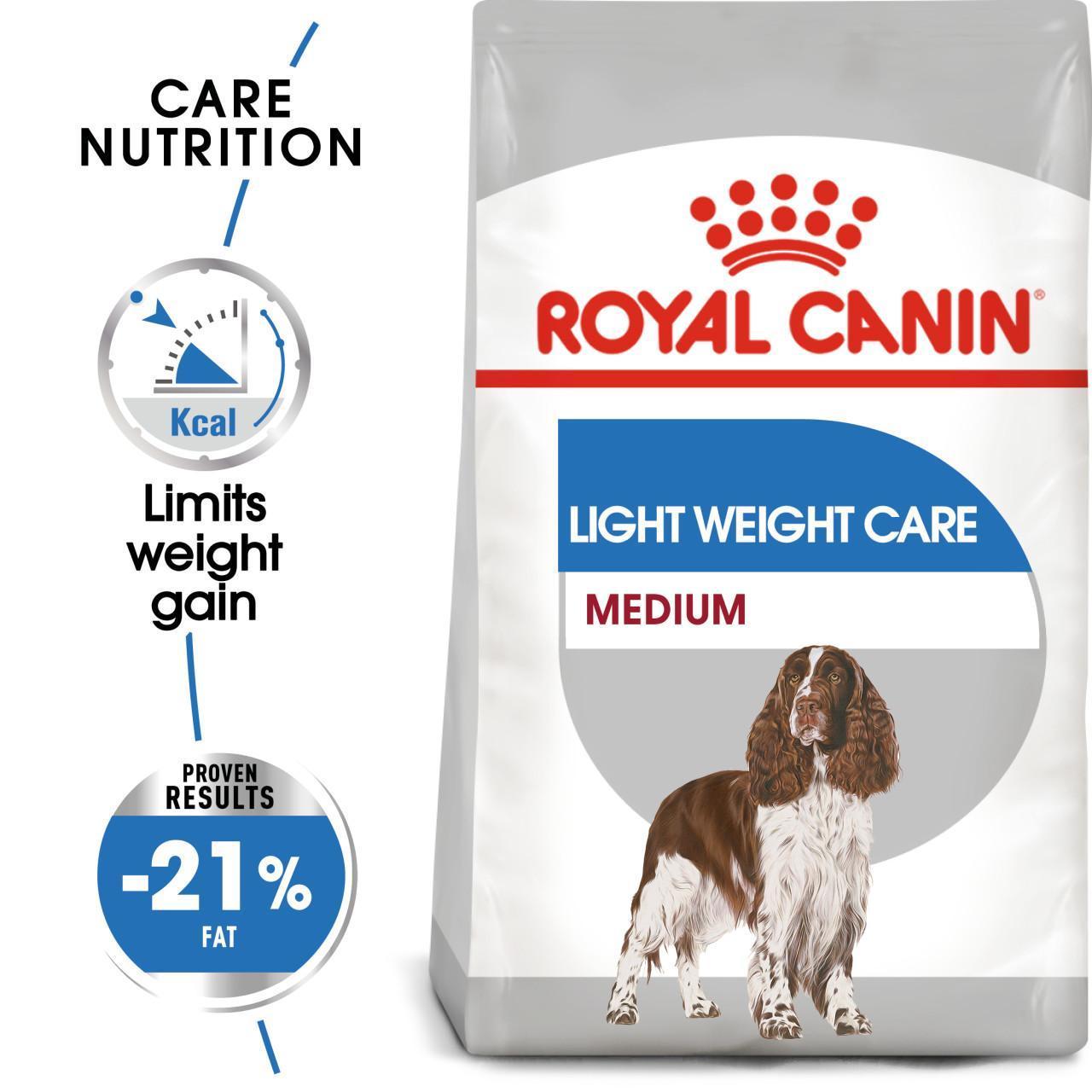 royal canin medium light weight care