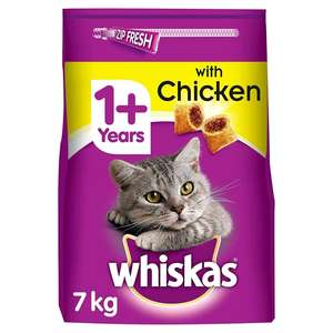 Whiskas Complete Dry Cat Food Adult Chicken 7kg