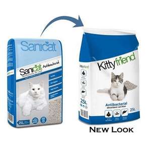 Kittyfriend Antibacterial Cat Litter 25l