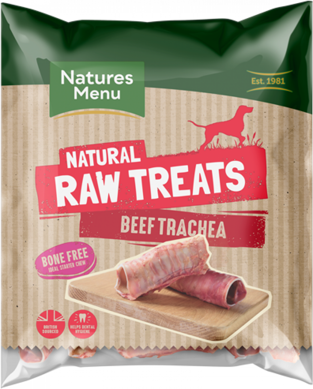 Nature's Menu Raw Beef Trachea for Dogs