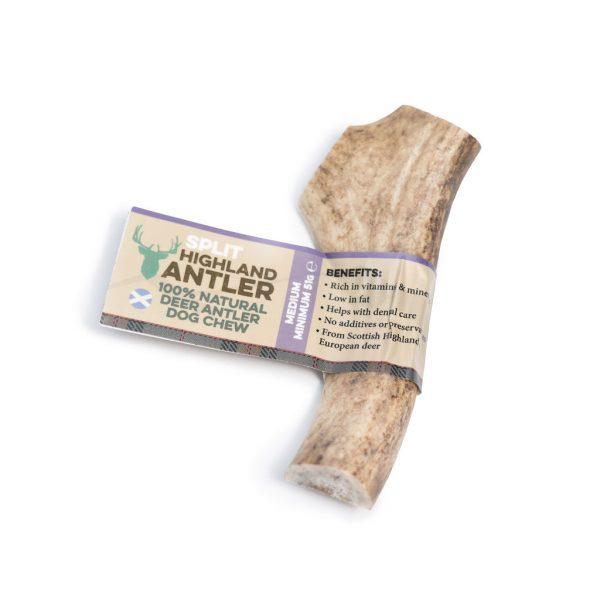 split red deer antler- medium