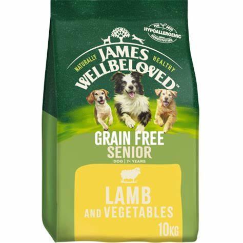 James Wellbeloved Senior Grain Free Lamb & Vegetables