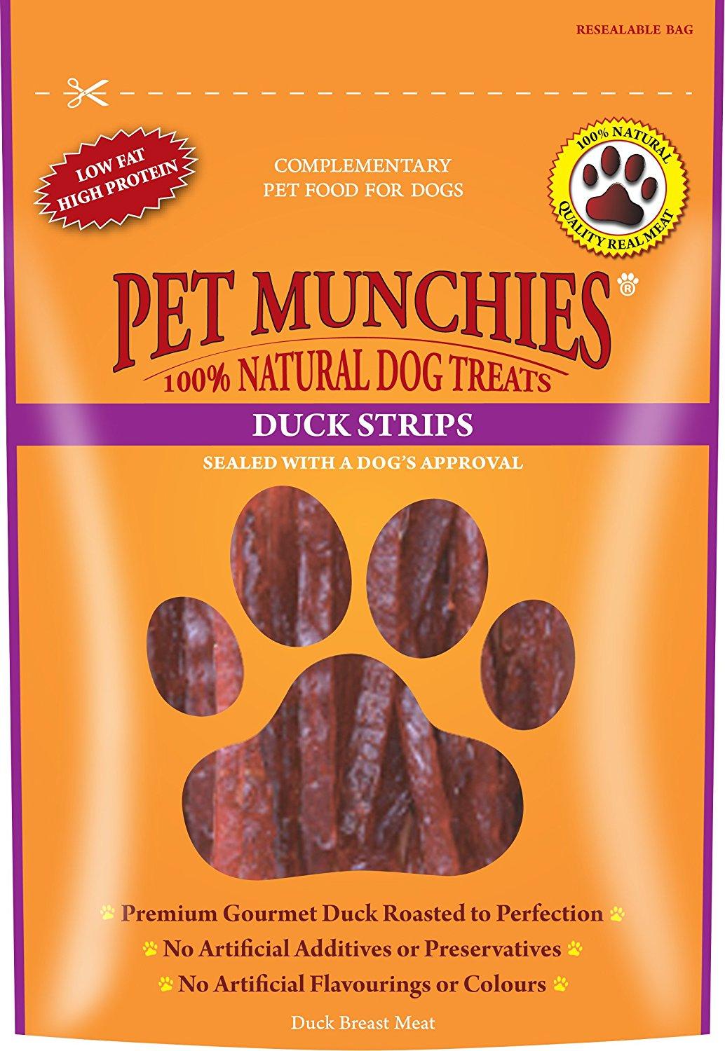 Pet Munchies Duck Strips