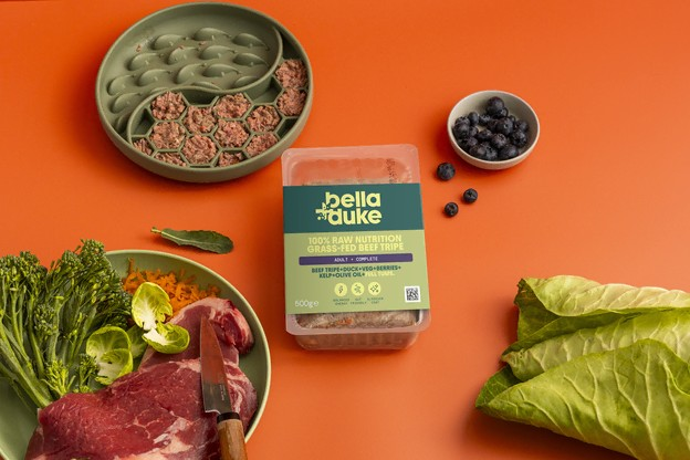 Bella & Duke Complete Beef  Tripe & Duck 500g