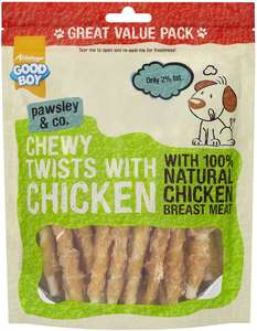 Good Boy Pawsley Chewy Twists Chicken