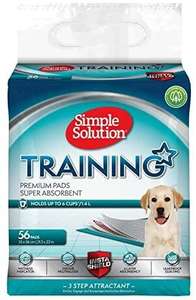 Simple Solution Puppy Training Pads, Pack of 56