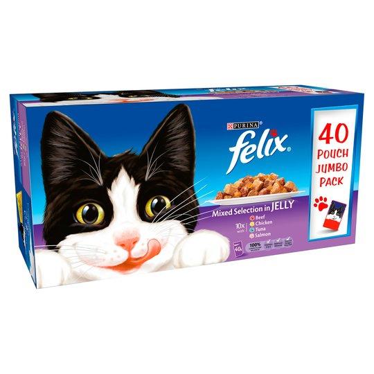 Felix Mixed Selection in Jelly 40 x 100g