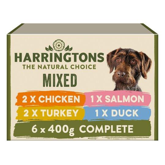 Harringtons Wet Mixed Pack Dog Food Trays