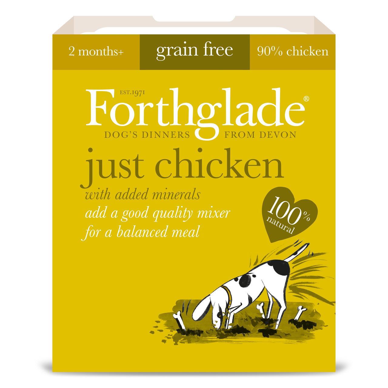 Forthglade Just Chicken Grain Free 395g