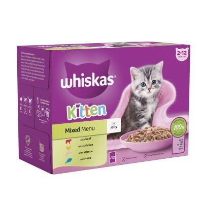 Whiskas Kitten Mixed Menu in Jelly
