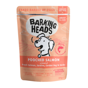 Barking Heads Pooched Salmon Pouches Grain Free