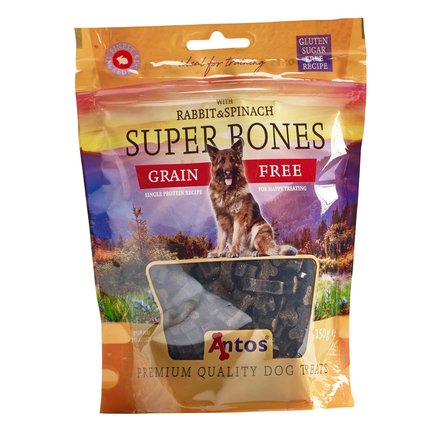Antos Rabbit and Spinach super bones