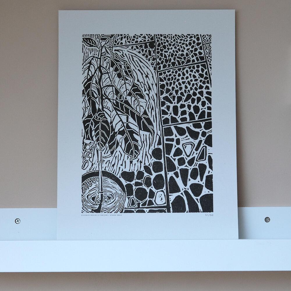 Avocado A3 Riso Print at Albert & Moo