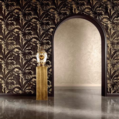 Versace Giungla Palm Leaves Wallpaper