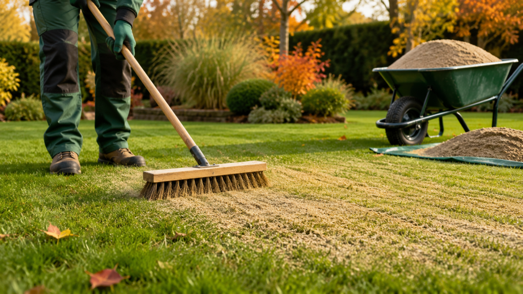 Lawn Top Dressing: When, How and How Much