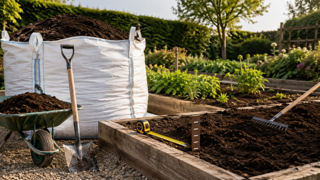 How Much Compost Do You Need? Bulk-Bag Coverage Guide