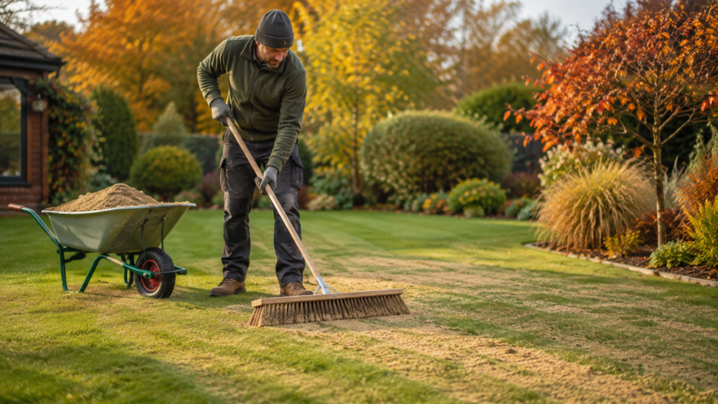 Autumn Lawn Renovation in Order: Scarify, Aerate, Overseed, Dress