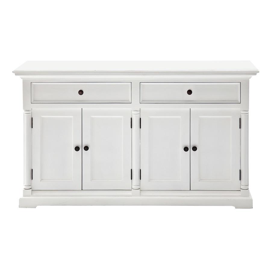 Country White Classic Sideboard 4 Doors