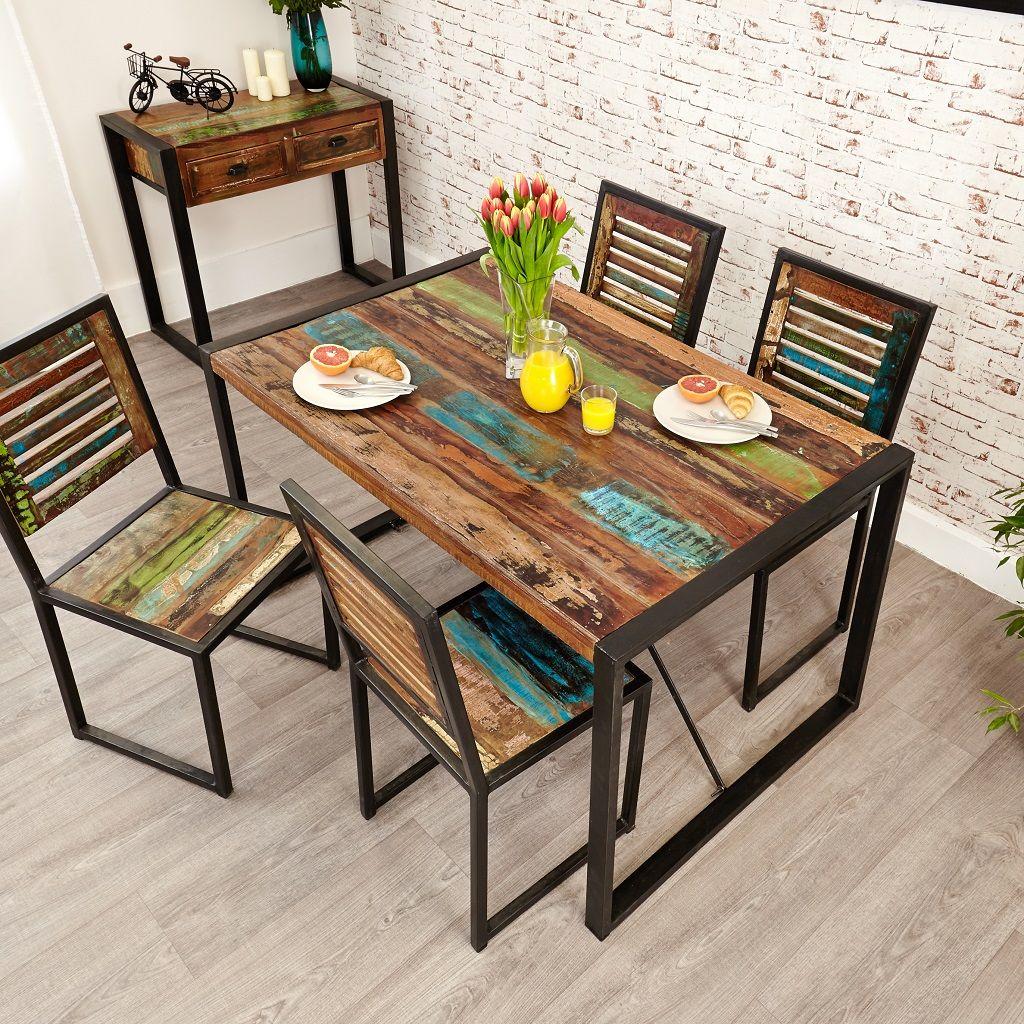 Industrial Chic Small Dining Table
