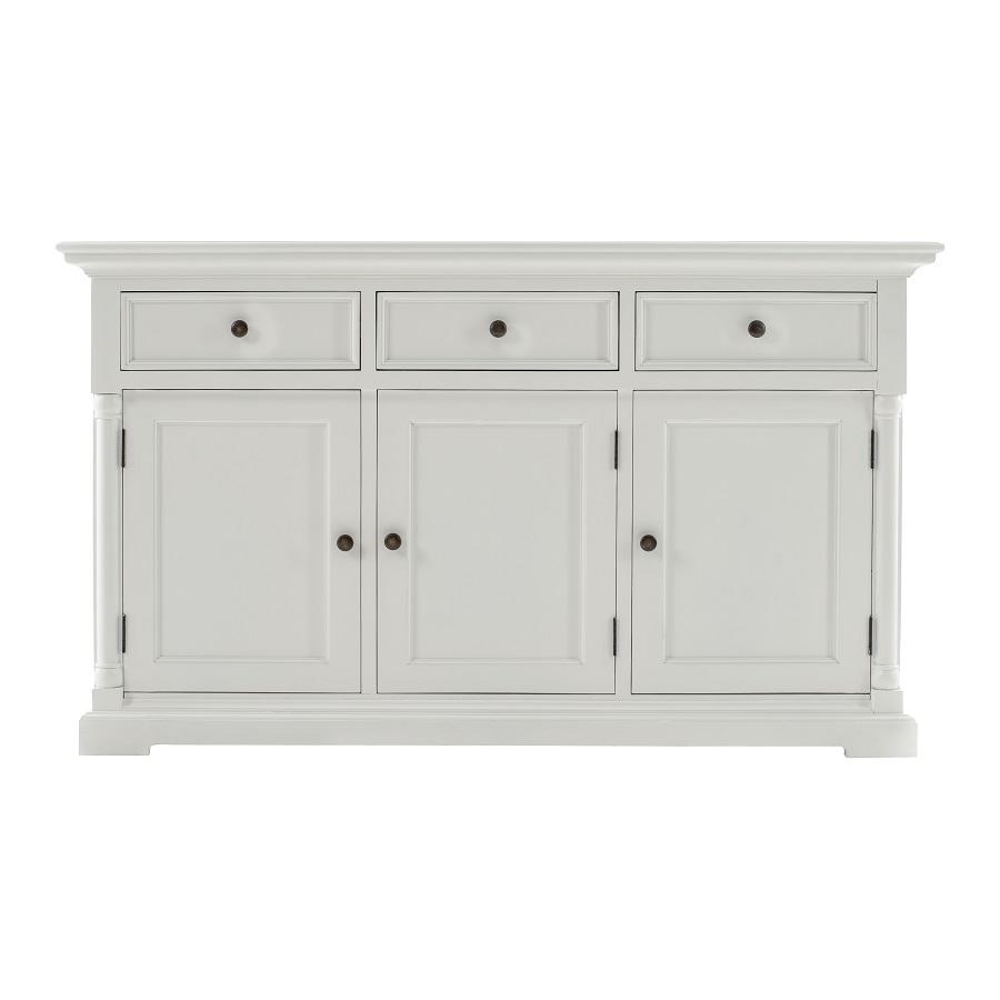 Country White Classic Sideboard 3 Doors