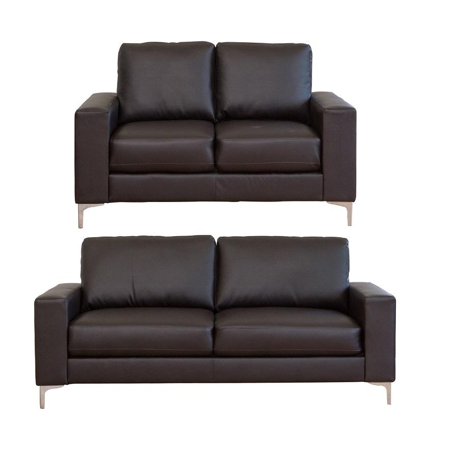 Lyon 2 & 3 Seat Leather Sofa Set