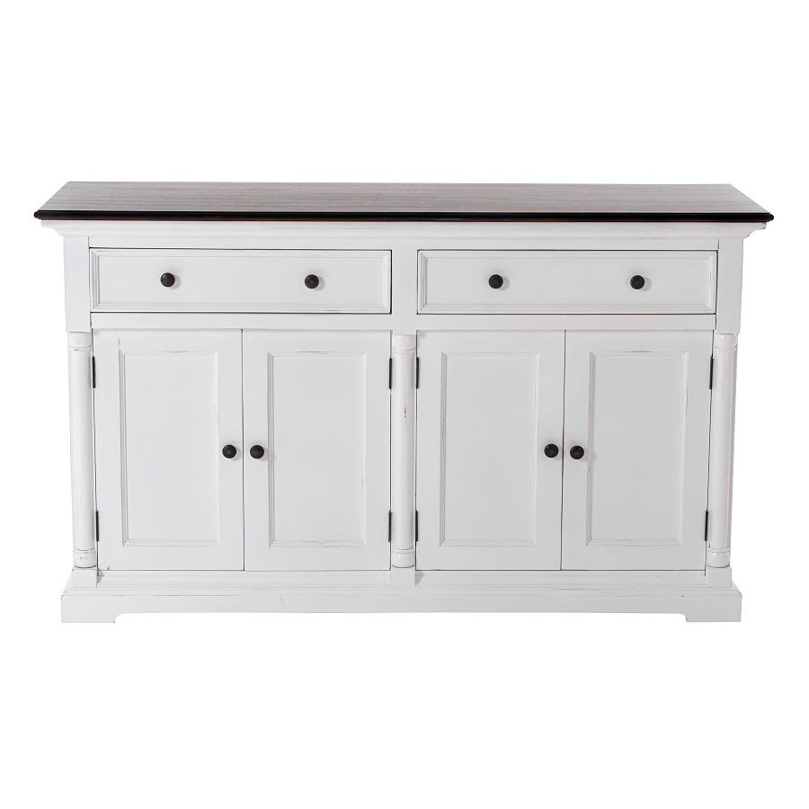 Country White Accent Sideboard