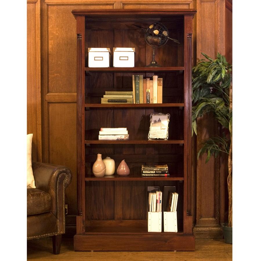 Elegant Mahogany Large Bookcase