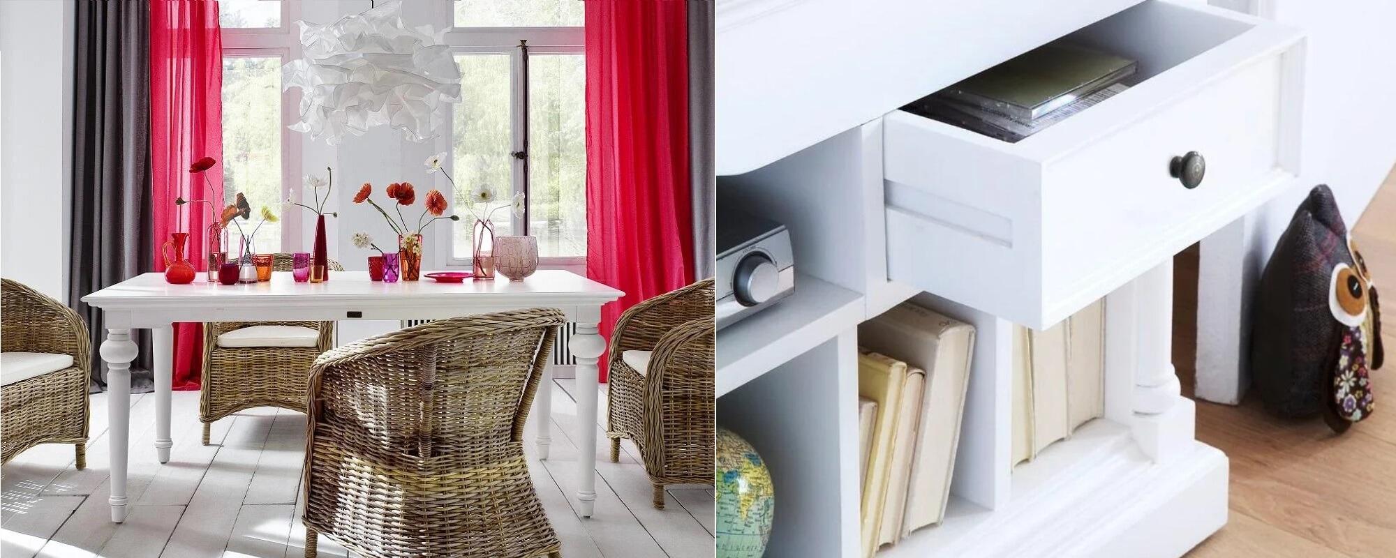Country White Furniture Collection