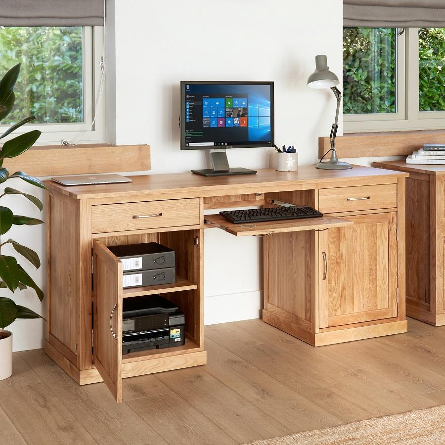 oak desk for home office