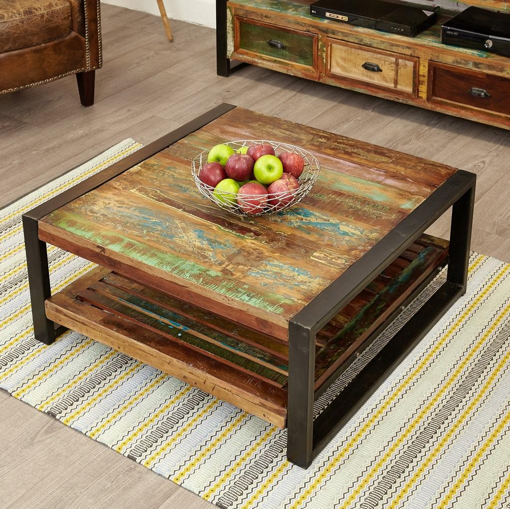 Featured Product - Industrial Chic Square Coffee Table