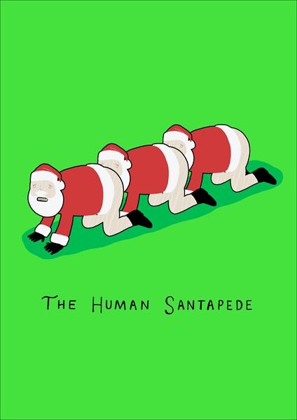 The Human Santapede