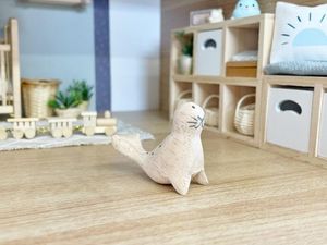 miniature seal figure