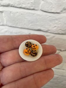 Halloween dollhouse biscuits