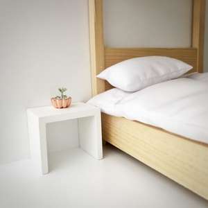 bedside table, side table, miniature table, dollhouse table