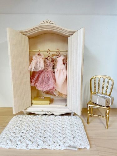 Dollhouse wardrobe on sale