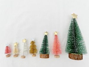 mini dollhouse tree, miniature christmas tree, dollhouse christmas