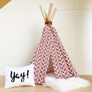 miniature dollhouse teepee, mini tipi, mini teepee, miniature tipi