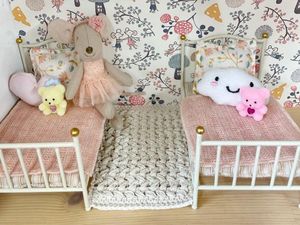 miniature dollhouse teddy bear, dollhouse toys