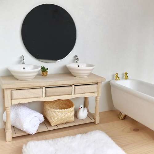 Dolls House Accessories .Double Wash Stand 