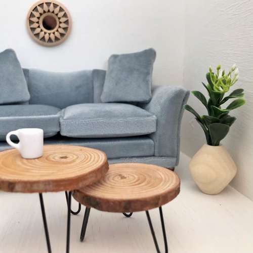 Details about   Playmobil 'Wooden' Coffee Table Picture & Plant NEW Modern Dolls House Furniture 