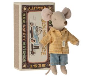 big brother Maileg mouse, dollhouse dolls