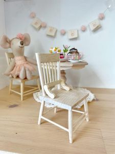 miniature dolls house wooden chair