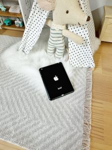 miniature dollhouse computer tablet