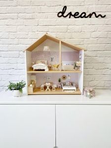 miniature dollhouse printable wallpaper
