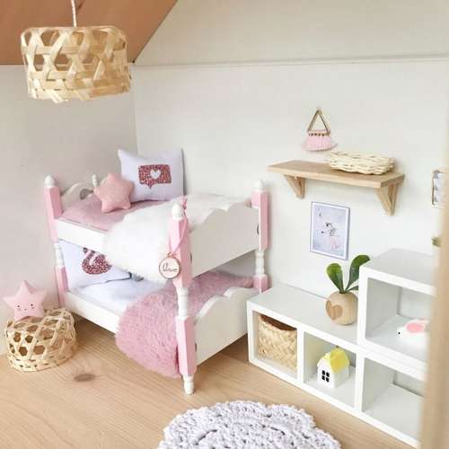 Diy deals dollhouse bedroom