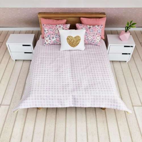 dollhouse bedroom package, dollhouse furniture package