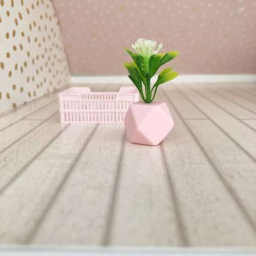 miniature dollhouse pot plants and planters